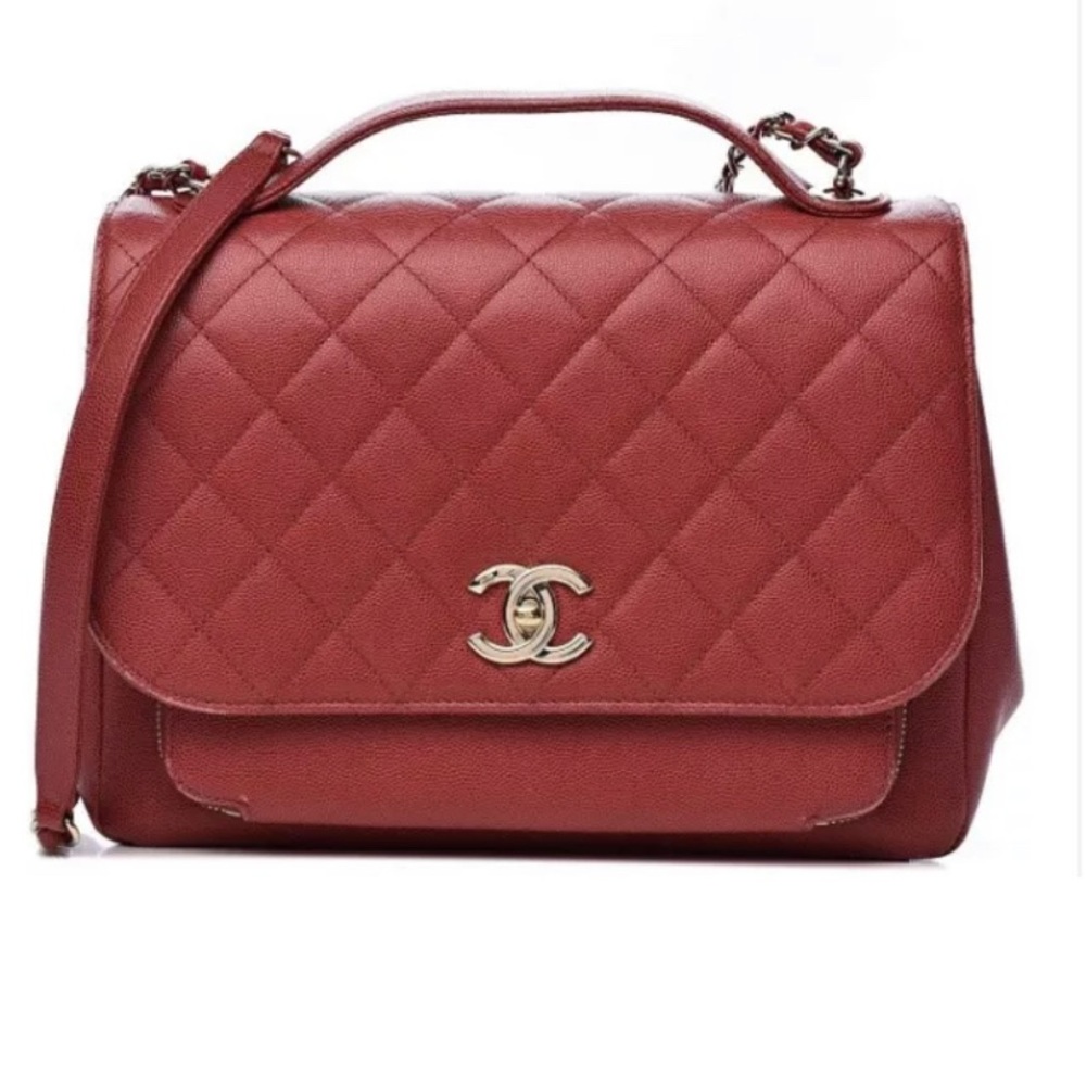 Chanel Caviar Quilted Large Business Affinity Flap